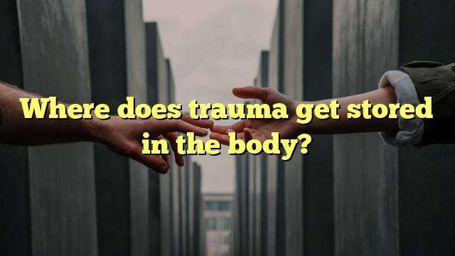 Where does trauma get stored in the body?